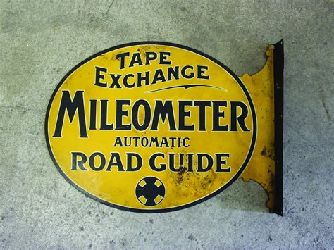 Tape Exchange Mileometer Automatic Road Guide Double Sided Tin