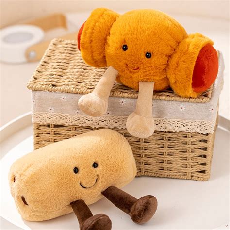 Breakfast Bakery Treats Plushies Squishy Plushies