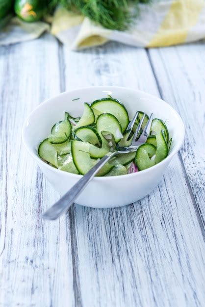 Premium Photo Cucumber Salad