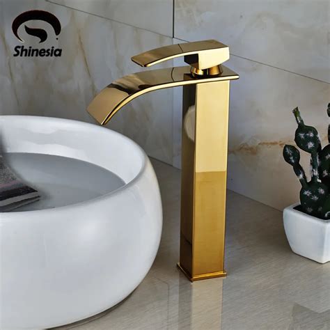 Free Shipping Senducs Jade Stone Rose Gold Water Mixer Tap And Stone