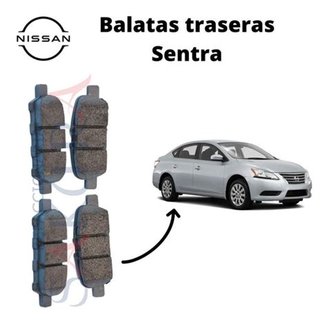 Balatas Traseras Sentra 2014 Nissan Ceramica Envío gratis