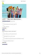 Sophia Art History Ii Practice Milestone Pdf Sophia