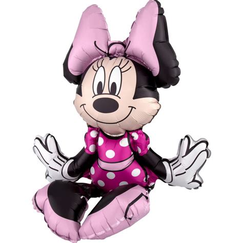 Balon Folie Figurina Sitter Minnie Mouse