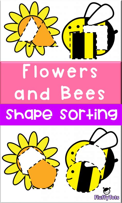 Fun Spring Shape Sorting Printable Artofit