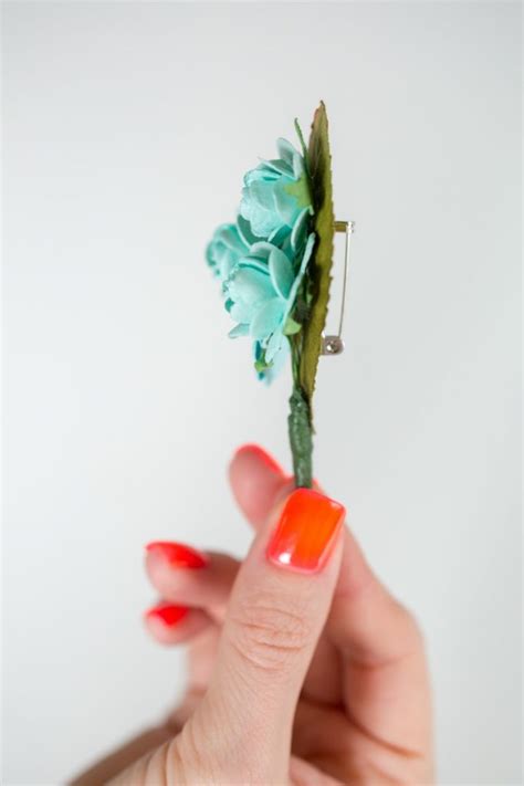 Make This Paper Flower DIY Boutonniere