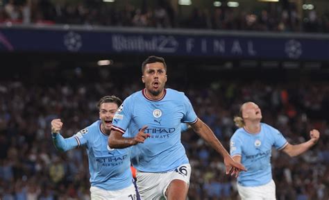 IL MANCHESTER CITY E CAMPIONE D EUROPA 1 0 ALL INTER Decidono Rodri