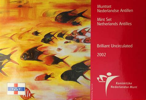 Netherlands Antilles Mint Set 8 Pcs 2002 St MA Shops