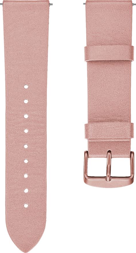 Best Buy Platinum Leather Watch Band For Fitbit Versa Fitbit Versa