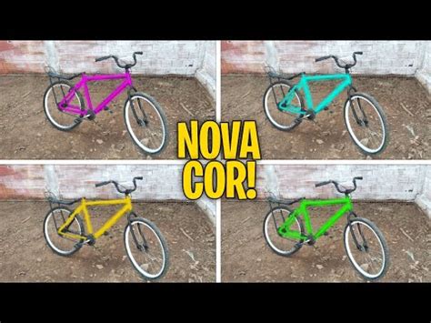 Escolhendo A Nova Cor Da Minha Bike Youtube