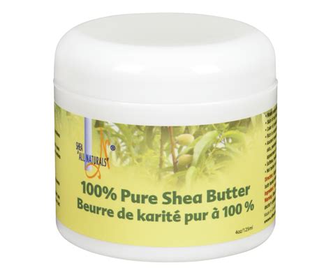 Beurre de karité pur à 100 125 ml All Naturals Jean Coutu