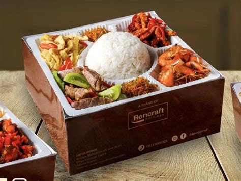 Menu Nasi Kotak Untuk Rapat Imagesee