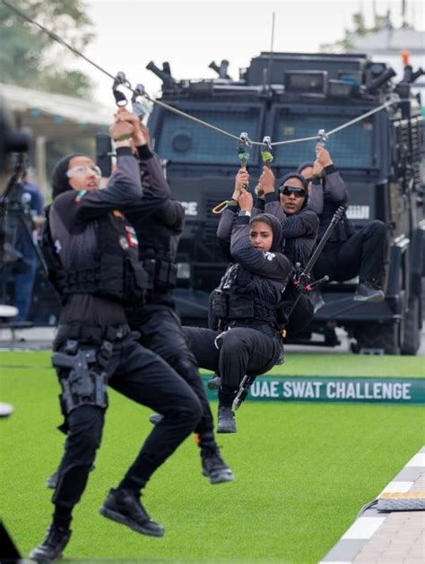 Dubai Police Female Swat Teams Success At Uae Swat Challenge