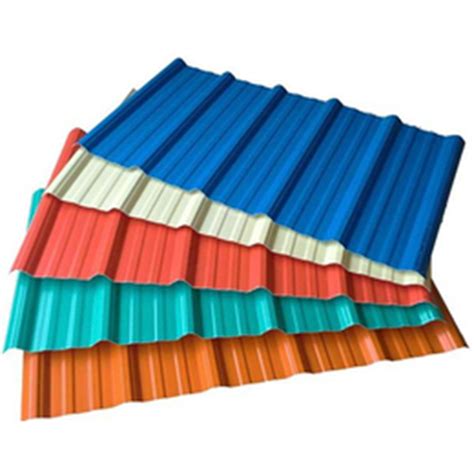 China Z275 Metal Zinc Corrugated Galvanzied Prepainted Roof Sheet And