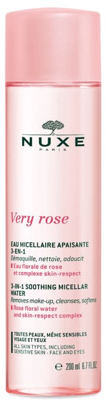 Eau Micellaire Apaisante Et Purifiante Very Rose Nuxe Flacon De Ml