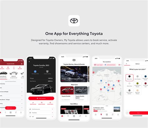 My Toyota App :: Behance