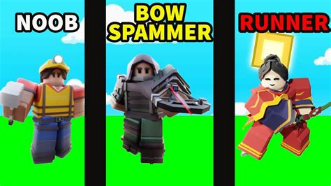 Types Of Roblox Bedwars Players Roblox Bedwars Youtube