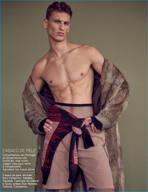 Runway Report David Trulik Makes A Strong Impression For Gq Portugal