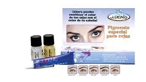 Pigmento Profesional Para Cejas J Denis 4 Tonos Disponibles