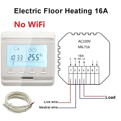 Minco Heat Underfloor Heating Electric Wifi Thermo Grandado