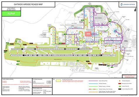 Gatwick Airport Airside Driving Maps Airdat Support Centre