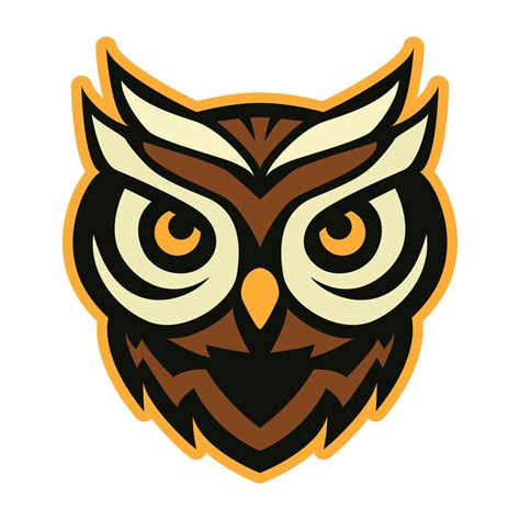 owl mascot logo 6182595 Vector Art at Vecteezy