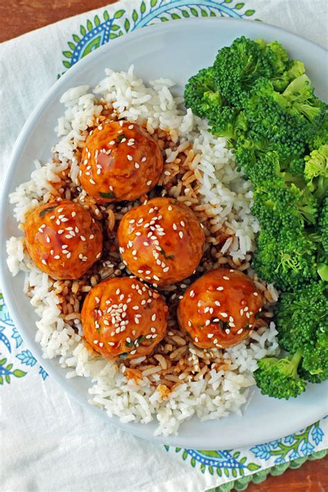 Pineapple Teriyaki Meatballs Emily Bites