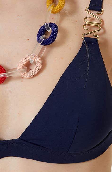 Network Lacivert Üçgen Bikini Takımı 1086899 291