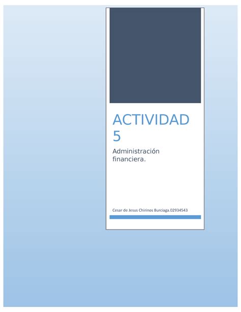 Act Admin Actividad Completa Y Desarrollada Con Fines De Guia