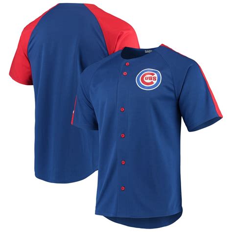 Outerstuff Mlb Kids Chicago Cubs Button Up Baseball Team