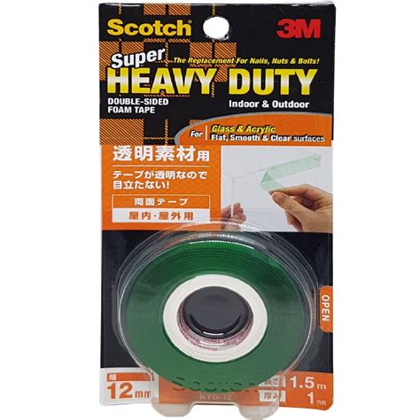 3M Scotch INDOOR Double Sided Mounting Tape 25MM X 1 5M