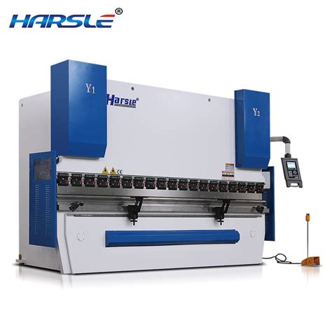 Freno de prensa hidráulica Harsle CNC para Flexión de acero al carbono