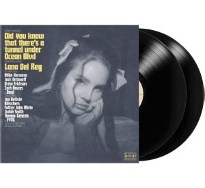 Lana Del Rey - Did You Know That There's A Tunnel Under Ocean Blvd (2LP ...