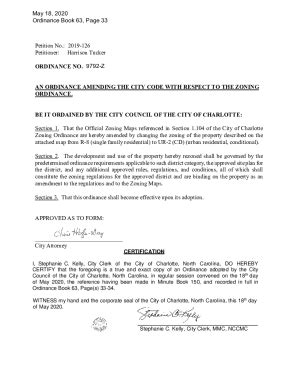 Fillable Online State Of Georgia City Of Tucker Ordinance Fax Email