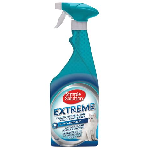 Simple Solution Extreme Flecken und Geruchsentferner für Katzen 750ml