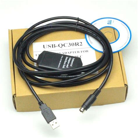 Amazon NEW USB QC30R2 PLC Programming Cable For Mitsubishi Q