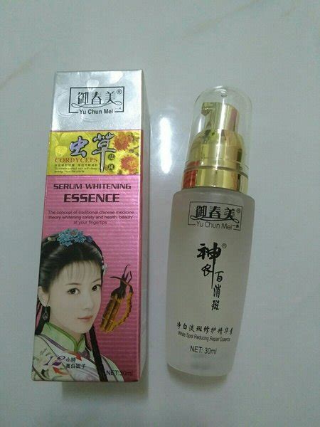 Jual Yu Chun Mei Cordyceps Face Serum Wajah Whitening Essence Di Lapak