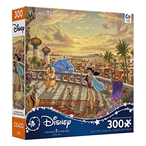 Ceaco Thomas Kinkade Disney Dreams Collection Jasmine Dancing In