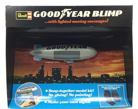 Lot - Vintage Revell Goodyear Blimp Display