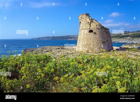 Torre Miggiano Historic Coastal Tower At Torre Di Porto Miggiano