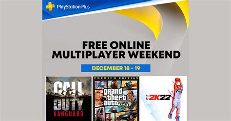 Sony Announces Free PlayStation Plus Online Multiplayer Weekend: Here's ...