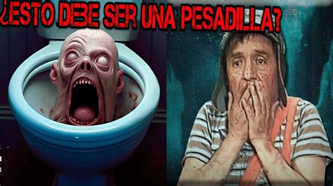 CREEPYPASTA El CHAVO del 8 se enfrenta a los SKIBIDI TOILET PODRÁ