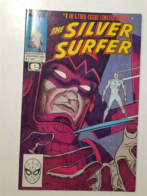 Silver Surfer Comic Book Of Marvel Comics Stan Lee Story