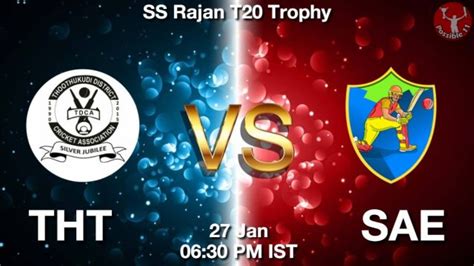 Tht Vs Sae Dream Team Prediction Fantasy Cricket Tips Jan