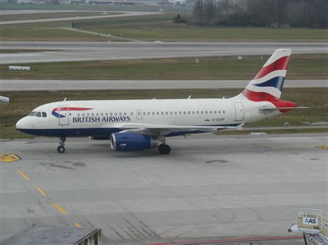 G Eupf Airbus A British Airways Zurich Airport Graham Tiller