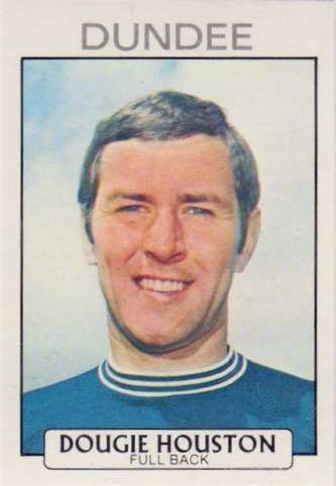 Dougie Houston Of Dundee In 1969 Football Images Football Cards