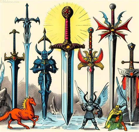 Legendary Swords: 16 Mythological and Historical Swords - Malevus