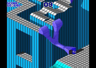 Screenshot of Marble Madness (Arcade, 1984) - MobyGames