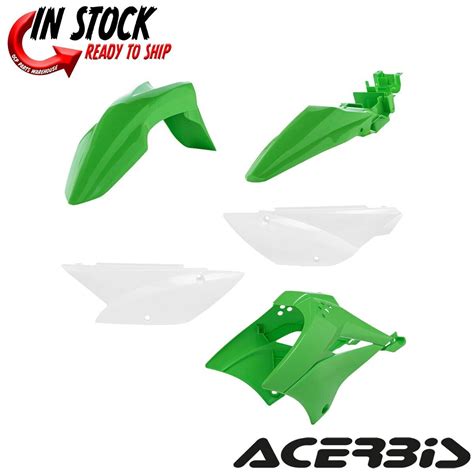 Acerbis Standard Plastic Fender Kit Original 2010 2020 Klx110 21 23 Klx110l R Ebay