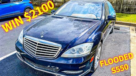 Another Flooded Mercedes S550 Front Salvage Auction Only For 2100