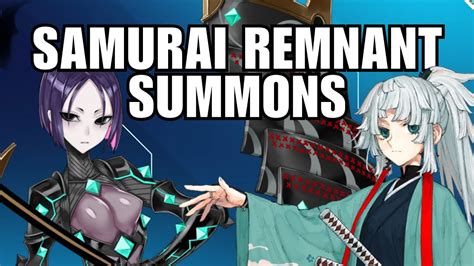 Fgo Samurai Remnant Banner Youtube